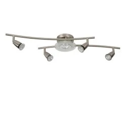 Lucide BINGO-LED Deckenstrahler Chrom, 5-flammig -Bürolampen Verkäufe lucide bingo led deckenstrahler 13957 25 12 2