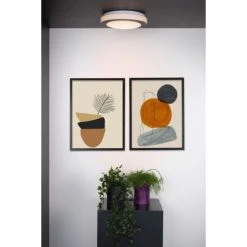 Lucide DIMY Deckenleuchte LED Schwarz, Wei&szlig;, 1-flammig -Bürolampen Verkäufe lucide dimy deckenleuchte 79179 12 30 2