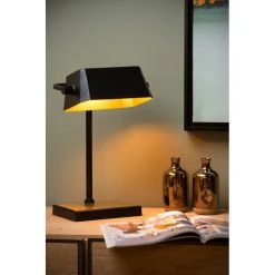 Lucide LANCE Schreibtischlampe Schwarz, 1-flammig 11 Lucide LANCE Schreibtischlampe Schwarz, 1-flammig -Bürolampen Verkäufe lucide lance schreibtischlampe 45581 01 30 3