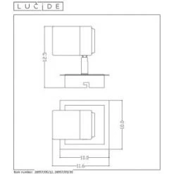 Lucide LENNERT Deckenleuchte LED Schwarz, 1-flammig -Bürolampen Verkäufe lucide lennert deckenleuchte 26957 05 30 3