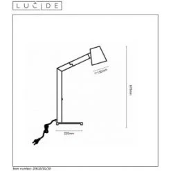 Lucide MIZUKO Schreibtischlampe Schwarz, 1-flammig 13 Lucide MIZUKO Schreibtischlampe Schwarz, 1-flammig -Bürolampen Verkäufe lucide mizuko schreibtischlampe 20610 01 30 5