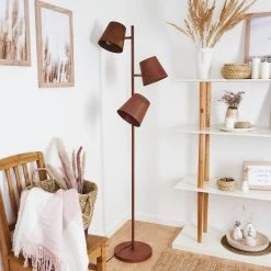 Hofstein Lungre Stehleuchte Rostfarben, 3-flammig 24 Hofstein Lungre Stehleuchte Rostfarben, 3-flammig -Bürolampen Verkäufe lungre stehleuchte h3422038 11