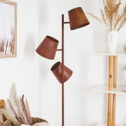 Hofstein Lungre Stehleuchte Rostfarben, 3-flammig 22 Hofstein Lungre Stehleuchte Rostfarben, 3-flammig -Bürolampen Verkäufe lungre stehleuchte h3422038 9