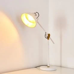 Hofstein Luven Tischleuchte LED Weiß, 1-flammig 24 Hofstein Luven Tischleuchte LED Weiß, 1-flammig -Bürolampen Verkäufe luven tischleuchte h3287231 do1 6