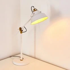 Hofstein Luven Tischleuchte LED Weiß, 1-flammig 27 Hofstein Luven Tischleuchte LED Weiß, 1-flammig -Bürolampen Verkäufe luven tischleuchte h3287231 do1 9