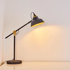 Hofstein Luven Tischleuchte Schwarz, 1-flammig, Fernbedienung 22 Hofstein Luven Tischleuchte Schwarz, 1-flammig, Fernbedienung -Bürolampen Verkäufe luven tischleuchte h3287255 do1 3