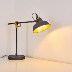 Hofstein Luven Tischleuchte Schwarz, 1-flammig, Fernbedienung 28 Hofstein Luven Tischleuchte Schwarz, 1-flammig, Fernbedienung -Bürolampen Verkäufe luven tischleuchte h3287255 do1 9