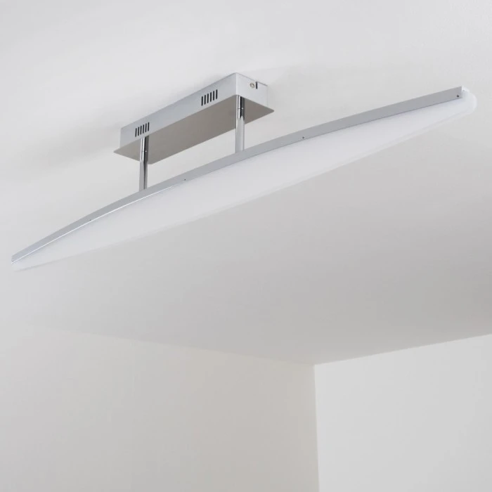 Brilliant Leuchten Madoc Deckenleuchte LED Chrom, 1-flammig 4 Brilliant Leuchten Madoc Deckenleuchte LED Chrom, 1-flammig – Bild 4