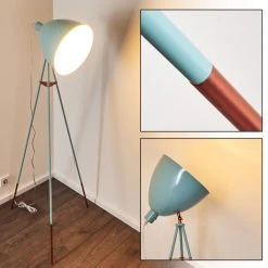 Hofstein Malingsbo Stehleuchte Gr&uuml;n Antik, 1-flammig