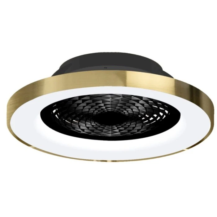 Mantra TIBET Deckenventilator LED Schwarz, Gold, 1-flammig, Fernbedienung 2 Mantra TIBET Deckenventilator LED Schwarz, Gold, 1-flammig, Fernbedienung – Bild 2