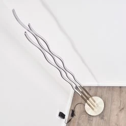 Hofstein Mapleton Stehleuchte LED Nickel-Matt, 3-flammig, Fernbedienung 31 Hofstein Mapleton Stehleuchte LED Nickel-Matt, 3-flammig, Fernbedienung -Bürolampen Verkäufe mapleton stehleuchte h3009567 9