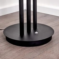 Hofstein Mapleton Stehleuchte LED Schwarz, 3-flammig, Fernbedienung -Bürolampen Verkäufe mapleton stehleuchte h3271278 do2 22