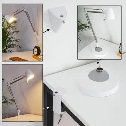 Hofstein Mildura Tischleuchte LED Wei&szlig;, 1-flammig -Bürolampen Verkäufe mildura tischleuchte h3325797 4