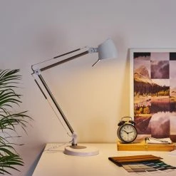 Hofstein Mildura Tischleuchte LED Wei&szlig;, 1-flammig -Bürolampen Verkäufe mildura tischleuchte h3325797 7