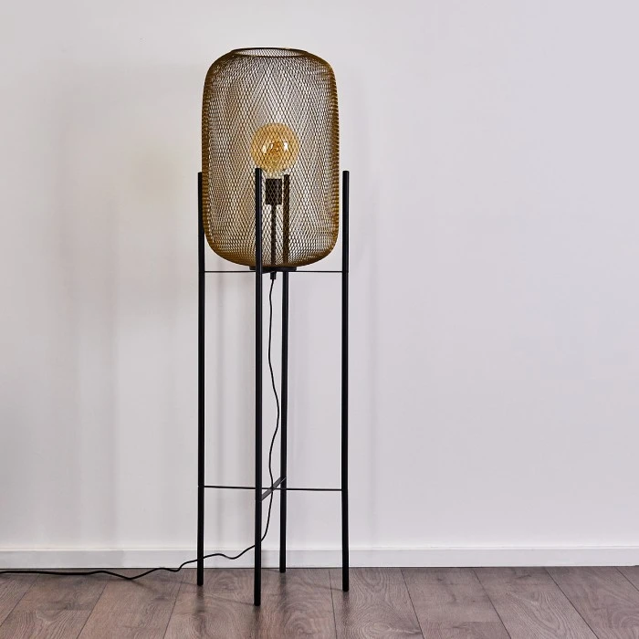 Hofstein Moholm Stehleuchte Schwarz, 1-flammig 19 Hofstein Moholm Stehleuchte Schwarz, 1-flammig – Bild 19