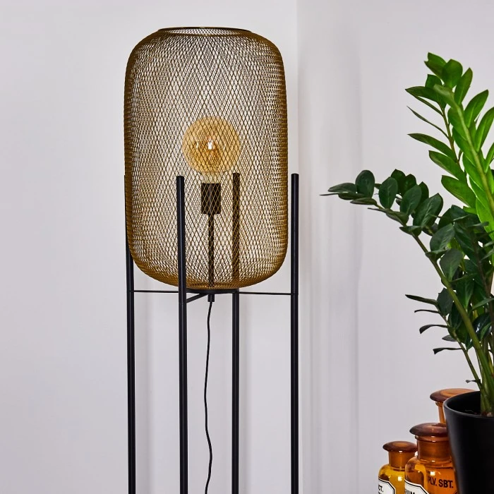 Hofstein Moholm Stehleuchte Schwarz, 1-flammig 5 Hofstein Moholm Stehleuchte Schwarz, 1-flammig – Bild 5