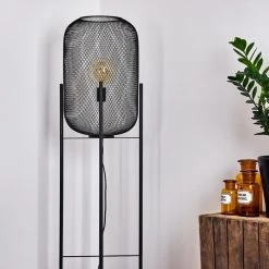 Hofstein Moholm Stehleuchte Schwarz, 1-flammig -Bürolampen Verkäufe moholm stehleuchte h3378724 13