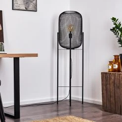 Hofstein Moholm Stehleuchte Schwarz, 1-flammig -Bürolampen Verkäufe moholm stehleuchte h3378724 17