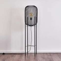 Hofstein Moholm Stehleuchte Schwarz, 1-flammig -Bürolampen Verkäufe moholm stehleuchte h3378724 19