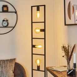 Hofstein Nanbong Stehleuchte Schwarz, 4-flammig -Bürolampen Verkäufe nanbong stehleuchte h3409657 6