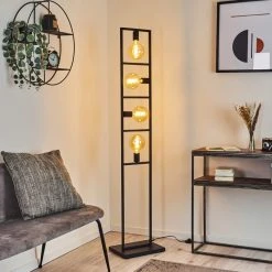 Hofstein Nanbong Stehleuchte Schwarz, 4-flammig -Bürolampen Verkäufe nanbong stehleuchte h3409657 8