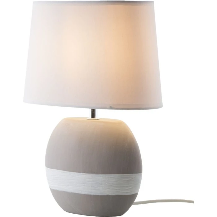 Nino Leuchten CRETO Tischleuchte Grau, Weiß, 1-flammig 1 Nino Leuchten CRETO Tischleuchte Grau, Weiß, 1-flammig