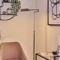 Hofstein Norrlida Stehleuchte LED Nickel-Matt, 1-flammig 18 Hofstein Norrlida Stehleuchte LED Nickel-Matt, 1-flammig -Bürolampen Verkäufe norrlida stehleuchte h3426081 6