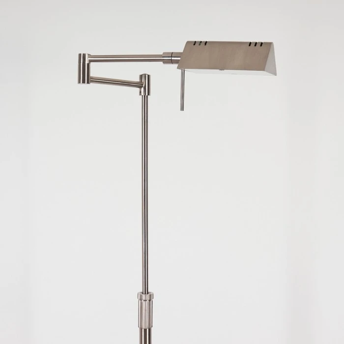 Hofstein Norrlida Stehleuchte LED Nickel-Matt, 1-flammig 8 Hofstein Norrlida Stehleuchte LED Nickel-Matt, 1-flammig – Bild 8