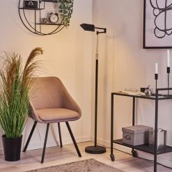 Hofstein Norrlida Stehleuchte LED Chrom, Schwarz, 1-flammig 22 Hofstein Norrlida Stehleuchte LED Chrom, Schwarz, 1-flammig -Bürolampen Verkäufe norrlida stehleuchte h3426104 10