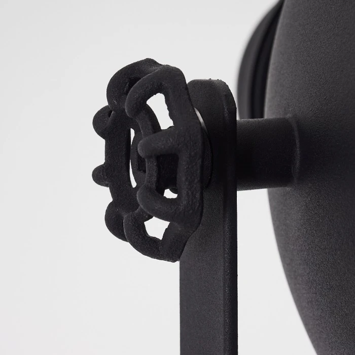 Hofstein Ogho Stehleuchte Schwarz, 1-flammig 6 Hofstein Ogho Stehleuchte Schwarz, 1-flammig – Bild 6