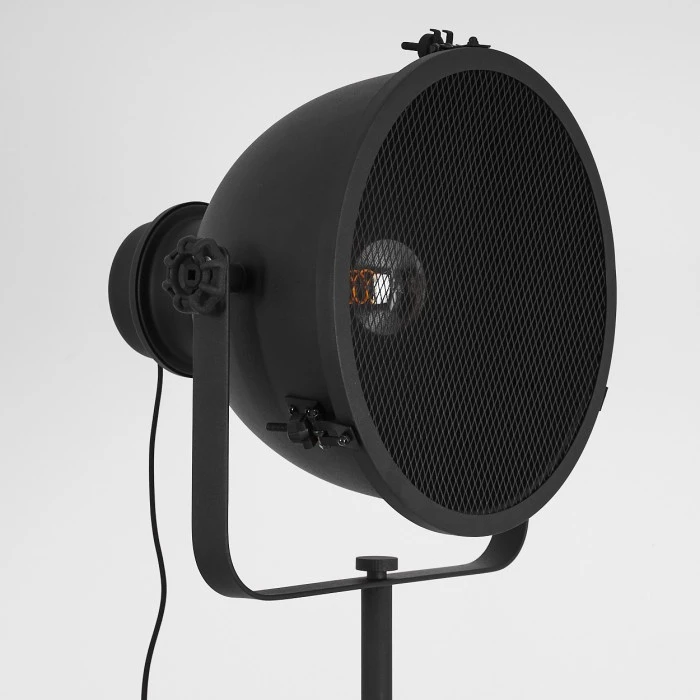 Hofstein Ogho Stehleuchte Schwarz, 1-flammig 8 Hofstein Ogho Stehleuchte Schwarz, 1-flammig – Bild 8