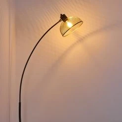 Hofstein Oksevej Stehleuchte Chrom, 1-flammig -Bürolampen Verkäufe oksevej stehleuchte h3348840 15