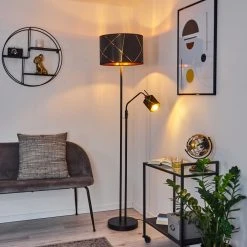 Hofstein Opatija Stehleuchte Chrom, Schwarz, 2-flammig 19 Hofstein Opatija Stehleuchte Chrom, Schwarz, 2-flammig -Bürolampen Verkäufe opatija stehleuchte h3421659 6