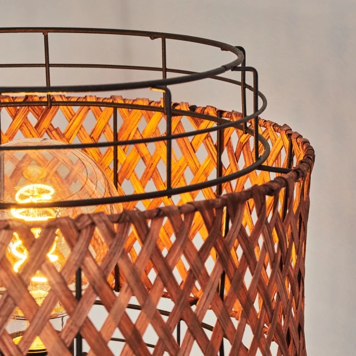 Hofstein Otta Stehleuchte Schwarz, 1-flammig 6 Hofstein Otta Stehleuchte Schwarz, 1-flammig – Bild 6