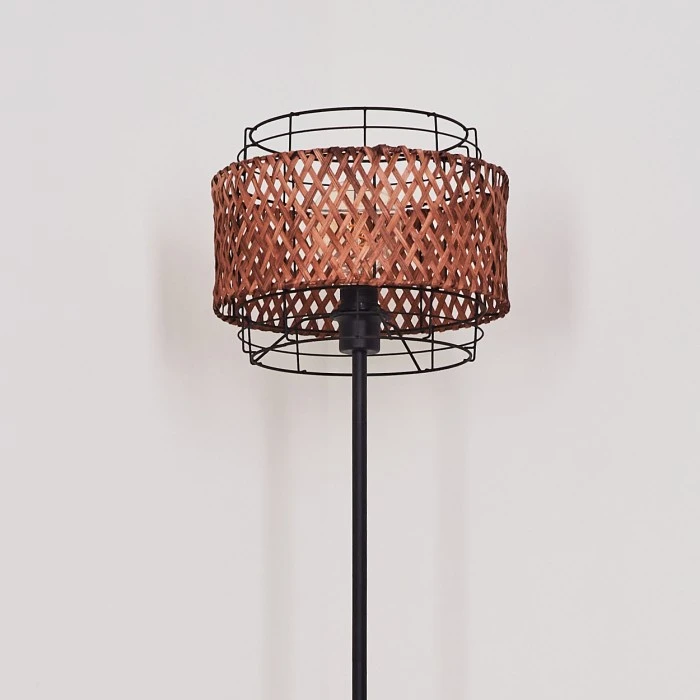 Hofstein Otta Stehleuchte Schwarz, 1-flammig 8 Hofstein Otta Stehleuchte Schwarz, 1-flammig – Bild 8