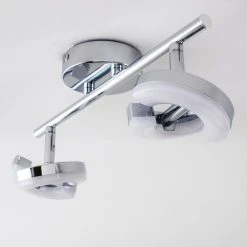 Hofstein Paris Deckenspot LED Chrom, 2-flammig -Bürolampen Verkäufe paris deckenspot h167701 11