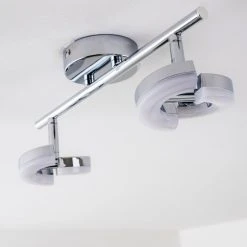 Hofstein Paris Deckenspot LED Chrom, 2-flammig -Bürolampen Verkäufe paris deckenspot h167701 5