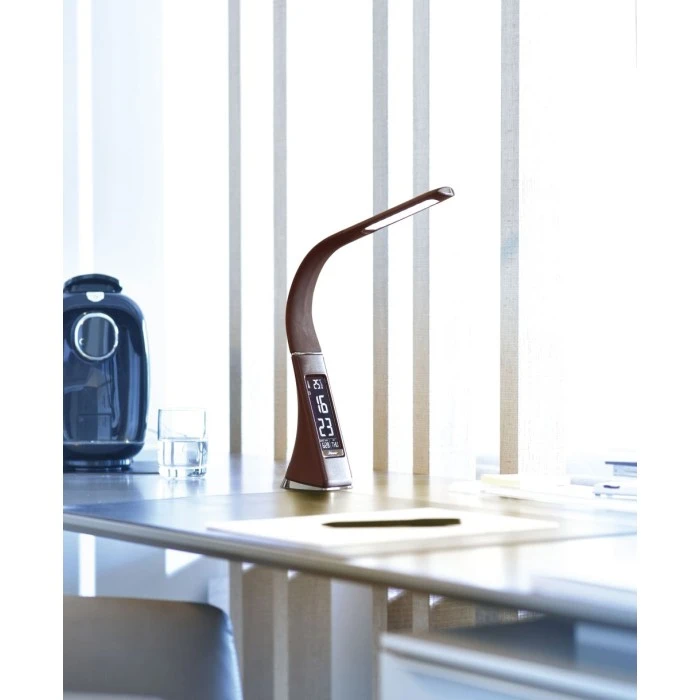 Paul Neuhaus Leuchten Paul Neuhaus ALEX Tischleuchte LED Braun, 1-flammig 2 Paul Neuhaus Leuchten Paul Neuhaus ALEX Tischleuchte LED Braun, 1-flammig – Bild 2