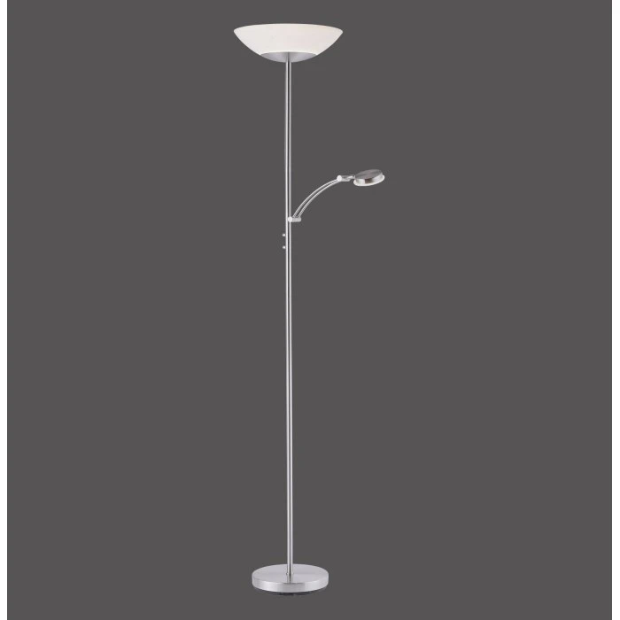 Paul Neuhaus Leuchten Paul Neuhaus ALFRED Stehleuchte LED Edelstahl, 1-flammig 2 Paul Neuhaus Leuchten Paul Neuhaus ALFRED Stehleuchte LED Edelstahl, 1-flammig – Bild 2