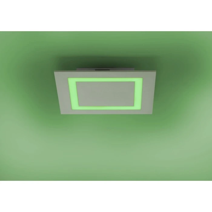 Paul Neuhaus Q-Serie Paul Neuhaus Deckenleuchte Q-MIRAN LED Aluminium, 1-flammig, Fernbedienung, Farbwechsler 3 Paul Neuhaus Q-Serie Paul Neuhaus Deckenleuchte Q-MIRAN LED Aluminium, 1-flammig, Fernbedienung, Farbwechsler – Bild 3