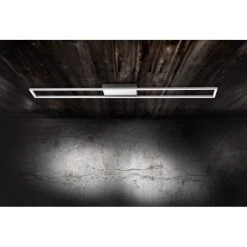 Paul Neuhaus Leuchten Paul Neuhaus INIGO Deckenleuchte LED Edelstahl, 4-flammig -Bürolampen Verkäufe paul neuhaus inigo deckenleuchte 8085 55 do1 4