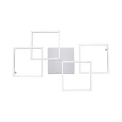 Paul Neuhaus Leuchten Paul Neuhaus INIGO Deckenleuchte LED Edelstahl, 4-flammig -Bürolampen Verkäufe paul neuhaus inigo deckenleuchte 8190 55 4