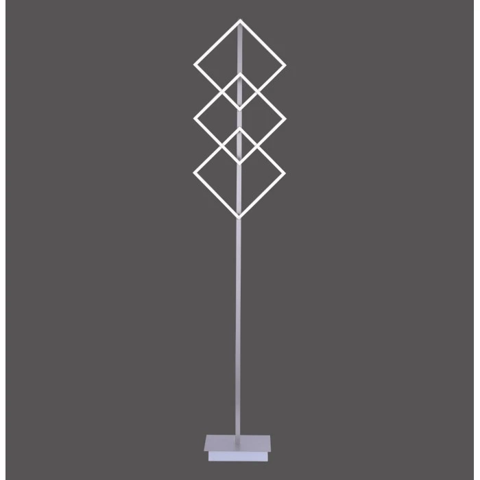 Hofstein Paul Neuhaus INIGO Stehleuchte LED Edelstahl, 3-flammig, Fernbedienung 2 Hofstein Paul Neuhaus INIGO Stehleuchte LED Edelstahl, 3-flammig, Fernbedienung – Bild 2