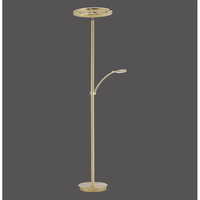 Paul Neuhaus Leuchten Paul Neuhaus MARTIN Stehleuchte LED Messing, 1-flammig 2 Paul Neuhaus Leuchten Paul Neuhaus MARTIN Stehleuchte LED Messing, 1-flammig – Bild 2