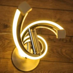 Paul Neuhaus Leuchten Paul Neuhaus POLINA Stehleuchte LED Edelstahl, 2-flammig -Bürolampen Verkäufe paul neuhaus polina stehleuchte 9140 55 3