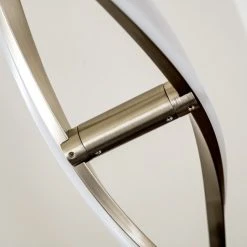 Paul Neuhaus Leuchten Paul Neuhaus POLINA Stehleuchte LED Edelstahl, 2-flammig -Bürolampen Verkäufe paul neuhaus polina stehleuchte 9140 55 7