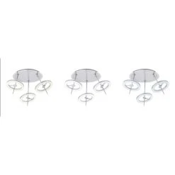 Paul Neuhaus Q-Serie Paul Neuhaus Q-AMY Deckenleuchte LED Edelstahl, 6-flammig, Fernbedienung 10 Paul Neuhaus Q-Serie Paul Neuhaus Q-AMY Deckenleuchte LED Edelstahl, 6-flammig, Fernbedienung -Bürolampen Verkäufe paul neuhaus q amy deckenleuchte 6891 55 3