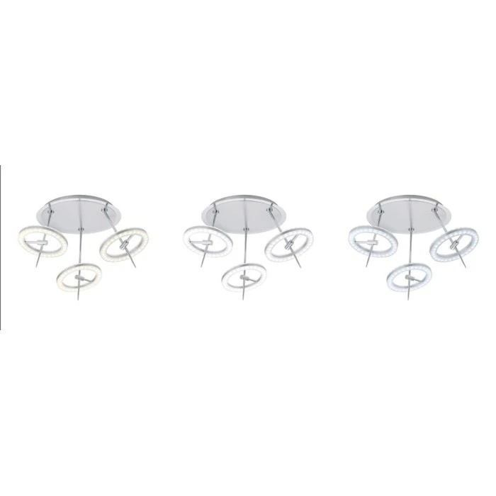 Paul Neuhaus Q-Serie Paul Neuhaus Q-AMY Deckenleuchte LED Edelstahl, 6-flammig, Fernbedienung 4 Paul Neuhaus Q-Serie Paul Neuhaus Q-AMY Deckenleuchte LED Edelstahl, 6-flammig, Fernbedienung – Bild 4