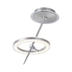 Paul Neuhaus Q-Serie Paul Neuhaus Q-AMY Deckenleuchte LED Edelstahl, 2-flammig, Fernbedienung 7 Paul Neuhaus Q-Serie Paul Neuhaus Q-AMY Deckenleuchte LED Edelstahl, 2-flammig, Fernbedienung -Bürolampen Verkäufe paul neuhaus q amy deckenleuchte 6991 55 3