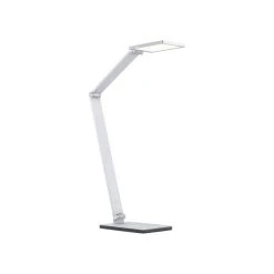 Paul Neuhaus Q-Serie Paul Neuhaus Q-HANNES Tischleuchte LED Silber, 1-flammig, Fernbedienung -Bürolampen Verkäufe paul neuhaus q hannes tischleuchte 4875 95 5